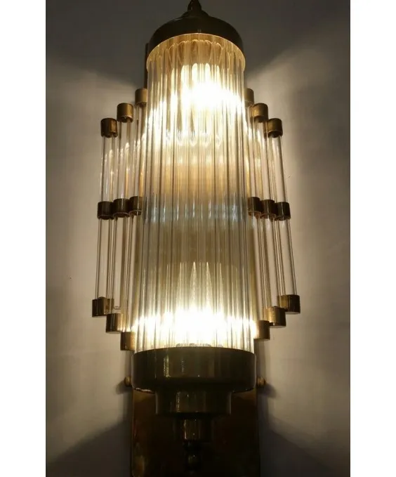 Glass Rod Ship Light Fixture Wall Sconces Lamp 2