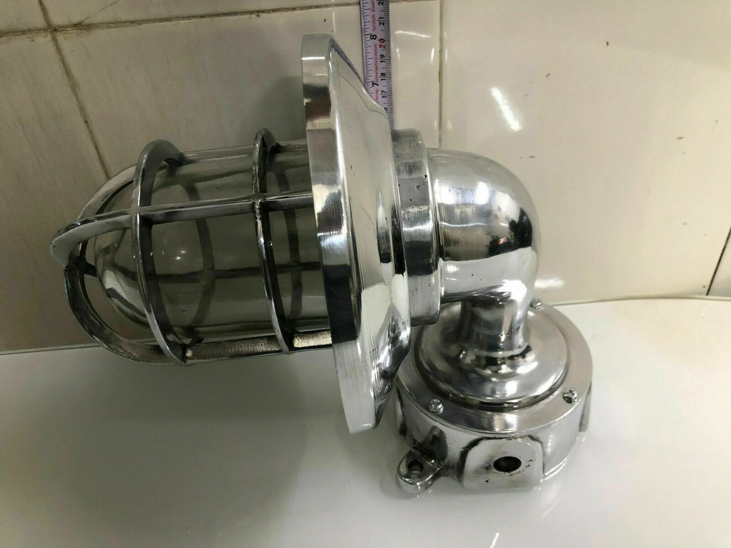 POLISHED ALU BULKHEAD 6