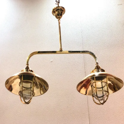 Brass Hanging Light